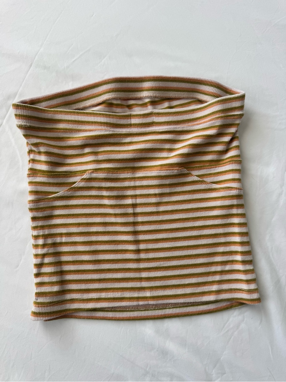 BDG Strapless Striped Tube Top - Size Medium - Picture 4 of 6